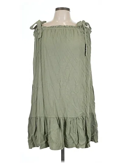 Pre-owned Vanilla Bay Casual Dress In Green
