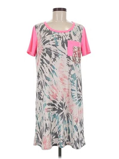 Pre-owned Vanilla Bay Casual Dress In Pink