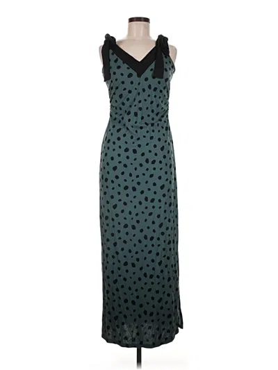 Pre-owned Vanilla Bay Casual Dress In Teal