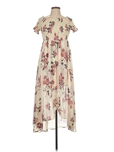 Pre-owned Vanilla Bay Casual Dress In White