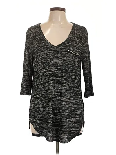 Pre-owned Vanilla Bay Pullover Sweater In Black