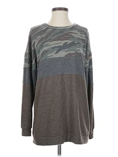 Pre-owned Vanilla Bay Pullover Sweater In Green