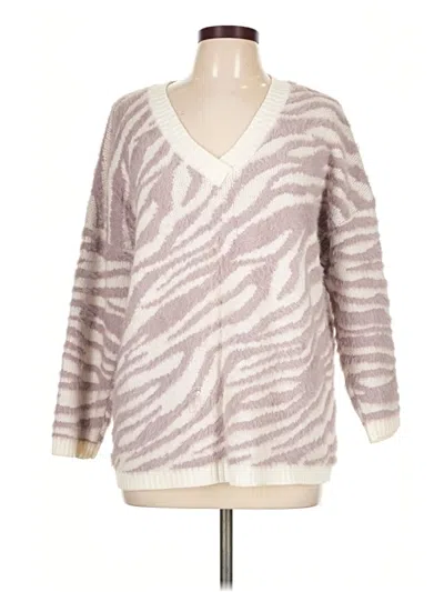 Pre-owned Vanilla Bay Pullover Sweater In Purple
