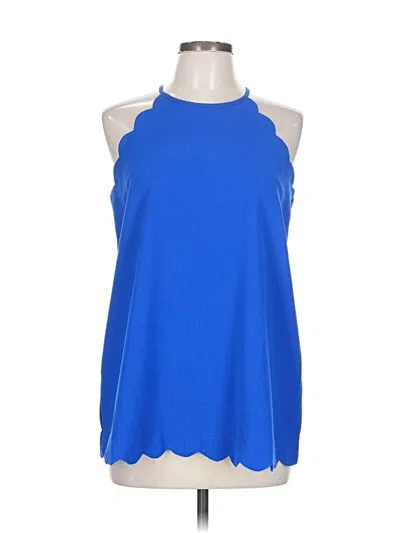 Pre-owned Vanilla Bay Sleeveless Blouse In Blue