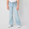 Vanilla Star Big Kid Girls Flare Leg Jean In Blue