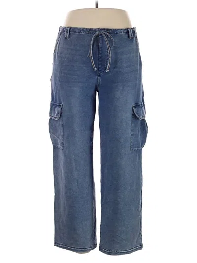 Pre-owned Vanilla Star Cargo Pants In Blue