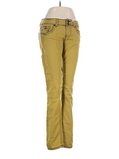Pre-owned Vanilla Star Casual Pants In Gold