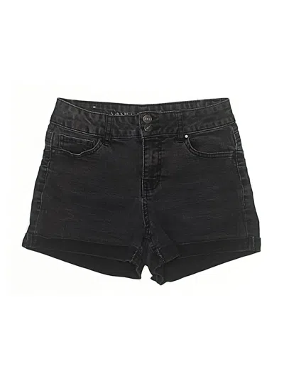 Pre-owned Vanilla Star Denim Shorts In Black