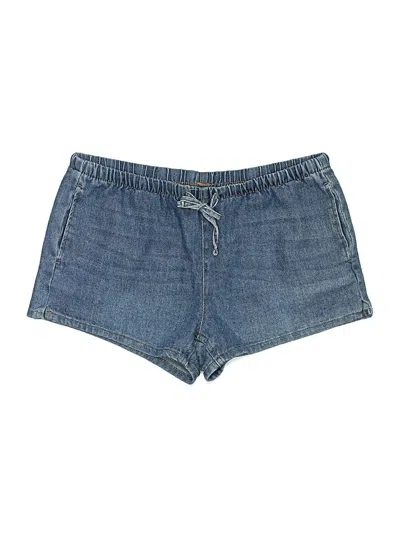 Pre-owned Vanilla Star Denim Shorts In Blue