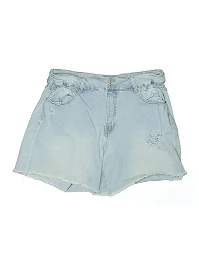 Pre-owned Vanilla Star Denim Shorts In Blue