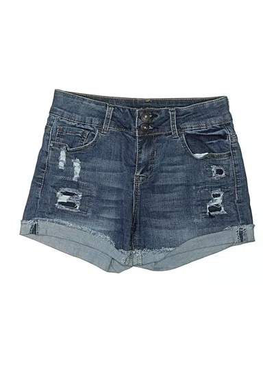 Pre-owned Vanilla Star Denim Shorts In Blue