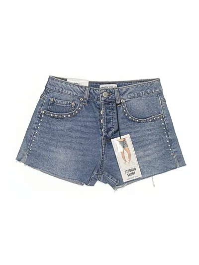 Pre-owned Vanilla Star Denim Shorts In Blue
