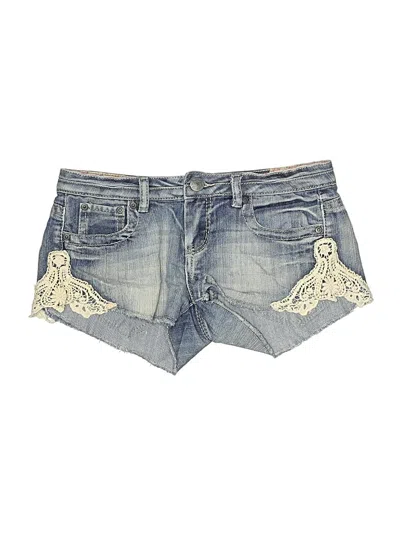 Pre-owned Vanilla Star Denim Shorts In Blue