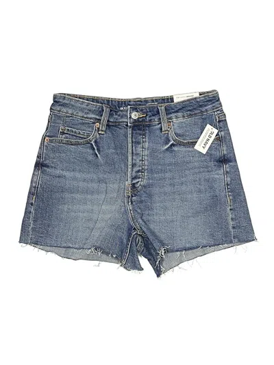 Vanilla Star Denim Shorts In Blue