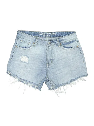 Pre-owned Vanilla Star Denim Shorts In Blue