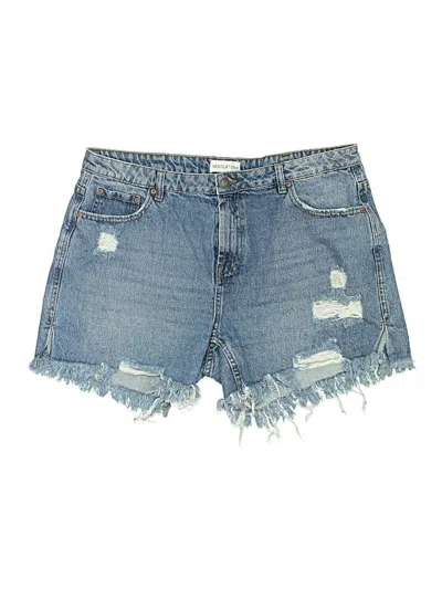Pre-owned Vanilla Star Denim Shorts In Blue