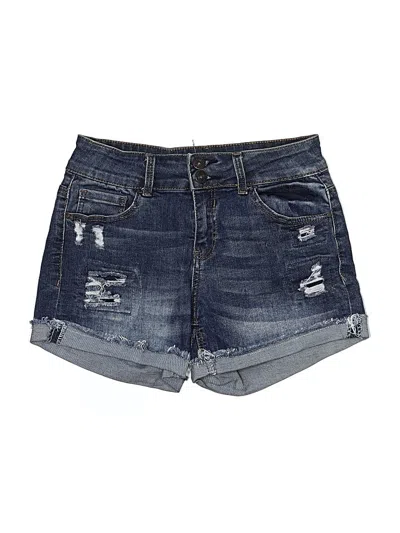 Pre-owned Vanilla Star Denim Shorts In Blue