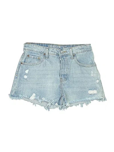 Pre-owned Vanilla Star Denim Shorts In Blue