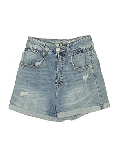 Pre-owned Vanilla Star Denim Shorts In Blue