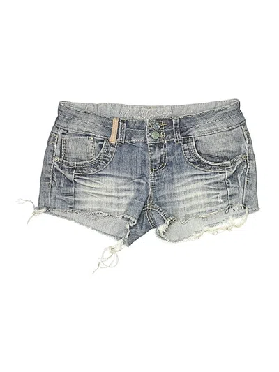 Pre-owned Vanilla Star Denim Shorts In Blue