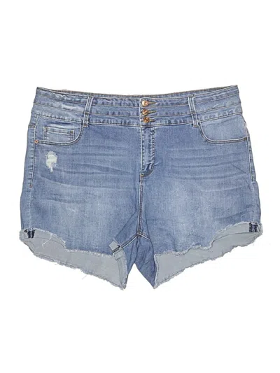 Pre-owned Vanilla Star Denim Shorts In Blue