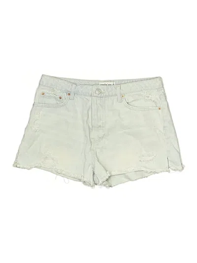 Pre-owned Vanilla Star Denim Shorts In Green