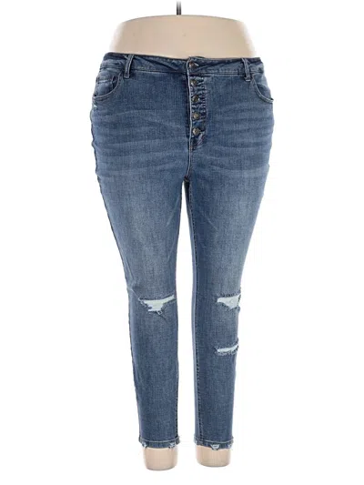 Pre-owned Vanilla Star Jeans In Blue