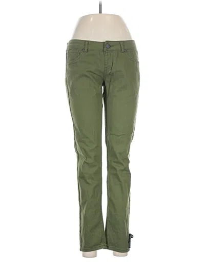 Pre-owned Vanilla Star Jeggings In Green