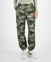 Vanilla Star Juniors' Camouflage Cargo Jogger Pants In Camo