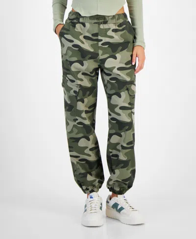 Vanilla Star Juniors' Camouflage Cargo Jogger Pants