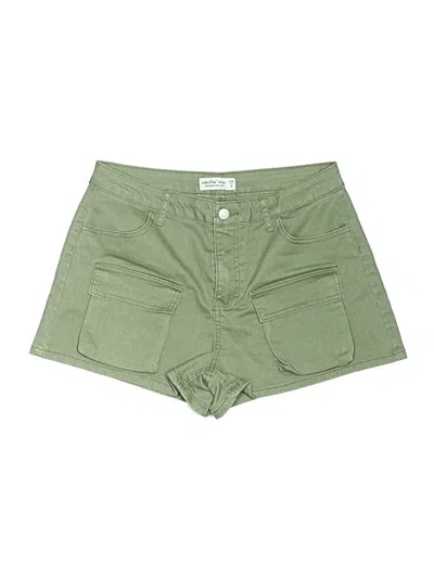 Pre-owned Vanilla Star Khaki Shorts In Green