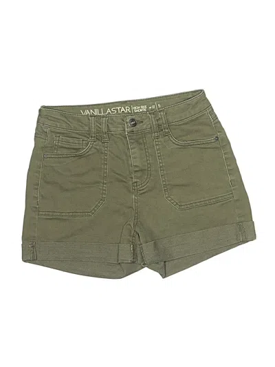 Pre-owned Vanilla Star Khaki Shorts In Green