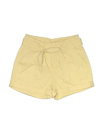 Pre-owned Vanilla Star Khaki Shorts In Yellow
