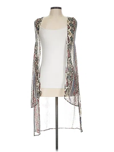 Pre-owned Vanilla Star Kimono In Gray