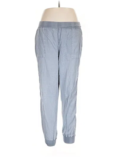 Pre-owned Vanilla Star Linen Pants In Blue
