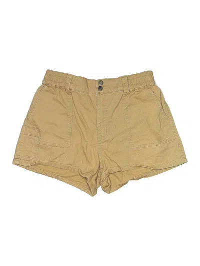 Pre-owned Vanilla Star Shorts In Gold