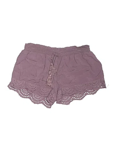 Pre-owned Vanilla Star Shorts In Purple