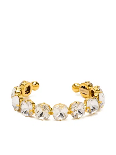 Vanina Diademe Crystal-embellished Bracelet In Gold