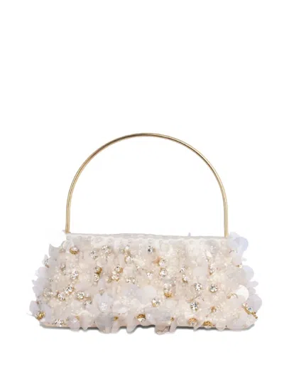Vanina Eclat De Lune Sequin-embellished Clutch Bag
