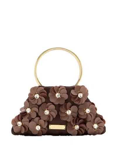 Vanina Eclat De Marguerites Handbag In Brown