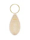 Vanina Goutte Clutch Bag In White