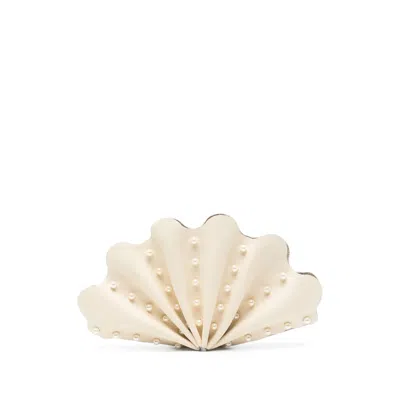 Vanina Neutral Clutch Bags