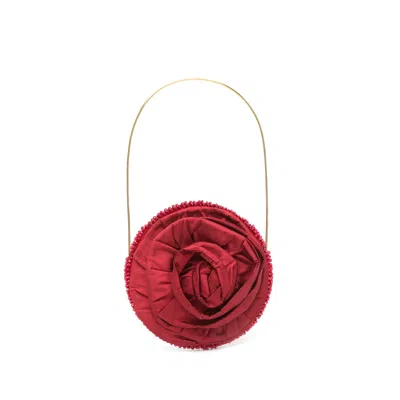 Vanina Red Clutch Bags