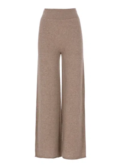 VANISÉ BROWN CASHMERE PANTS