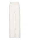 Vanisé Elasticated-waistband Trousers In White