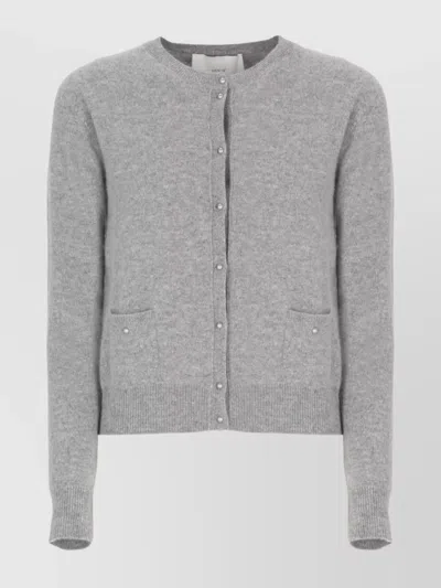 VANISÉ CASHMERE CARDIGAN WITH LONG SLEEVES AND POCKETS