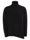 Vanisé Cashmere Turtleneck Sweater In Black