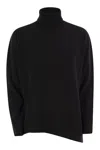 Vanisé Cashmere Turtleneck Sweater In Black