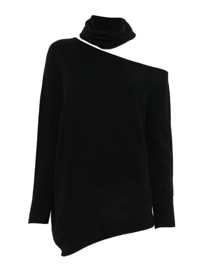 Vanisé Conchita Black Cashmere Sweater
