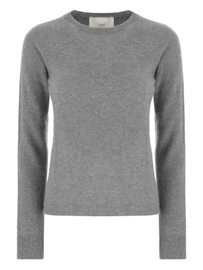 Vanisé Crew-neck Sweater In Gray
